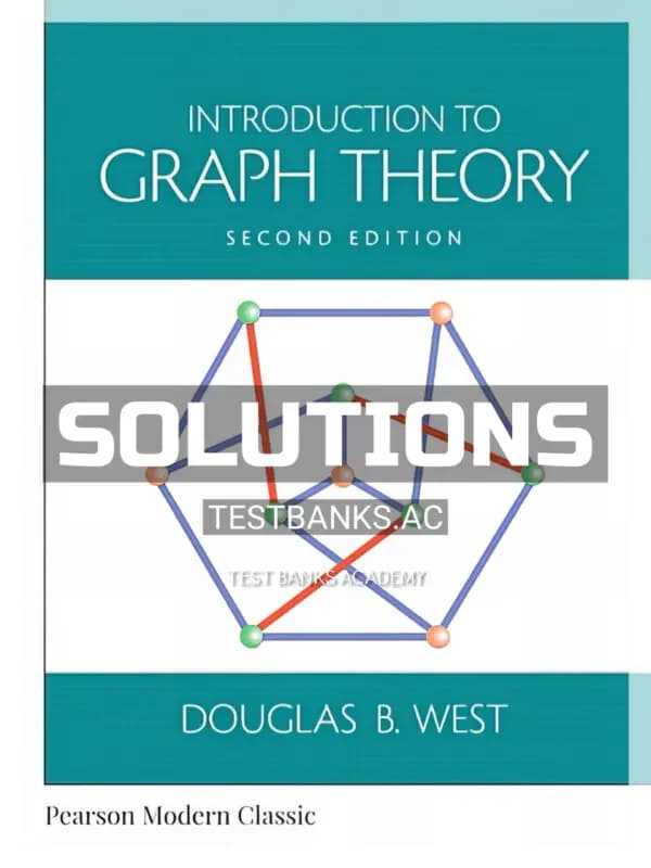 Cover for Solutions Manual for Introduction to Graph Theory 2nd Edition by West