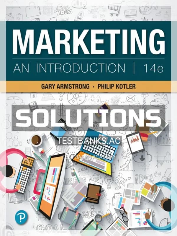 Cover for Solutions Manual for Marketing An Introduction 14th Edition by Armstrong