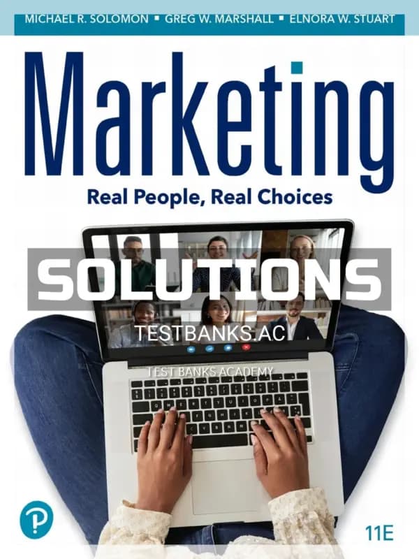 Cover for Solutions Manual for Marketing Real People Real Choices 11th Edition by Solomon
