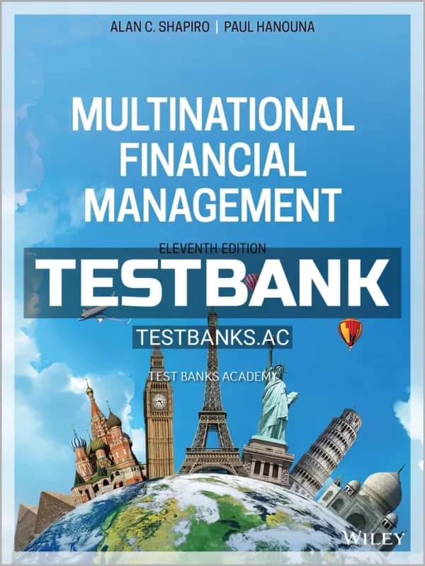 Cover for Test Bank for Multinational Financial Management 11th Edition by Shapiro