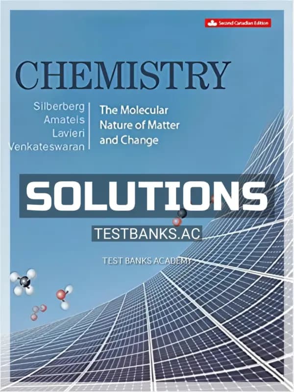 Cover for Solutions Manual for Chemistry 2nd CA Edition by Silberberg
