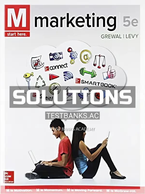 Cover for Solutions Manual for M Marketing 5th Edition by Grewal