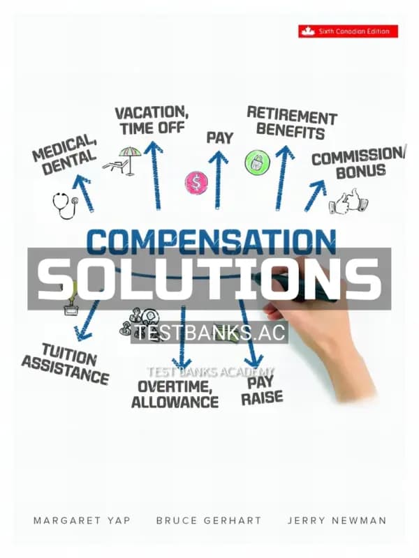 Cover for Solutions Manual for Compensation 6th CA Edition by Yap