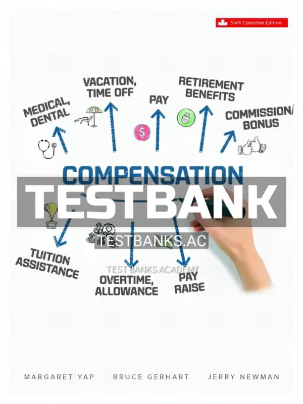 Cover for Test Bank for Compensation 6th CA Edition by Yap