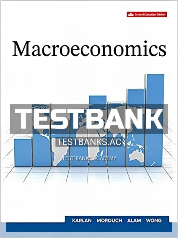 Cover for Test Bank for Macroeconomics 2nd CA Edition by Karlan