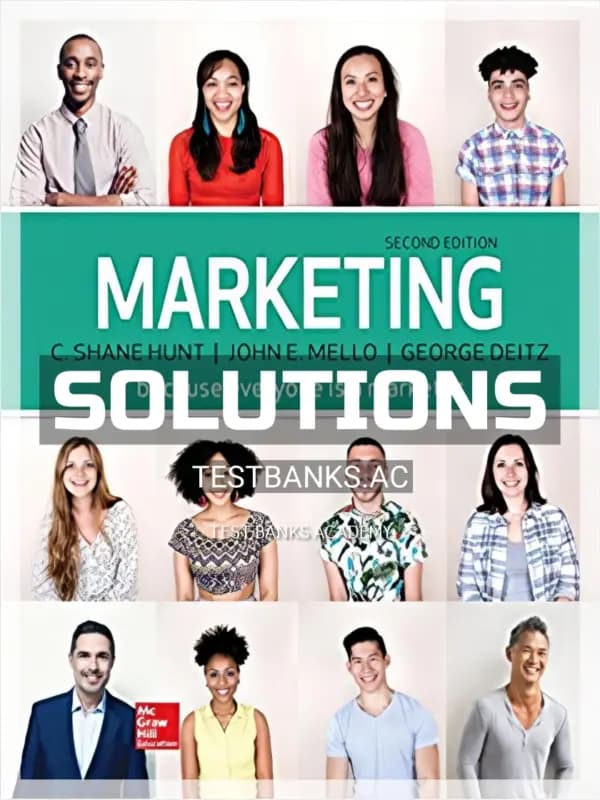 Cover for Solutions Manual for Marketing 2nd Edition by Hunt