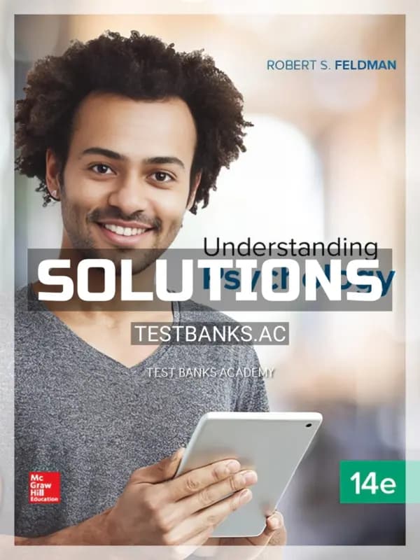 Cover for Solutions Manual for Understanding Psychology 14th Edition by Feldman