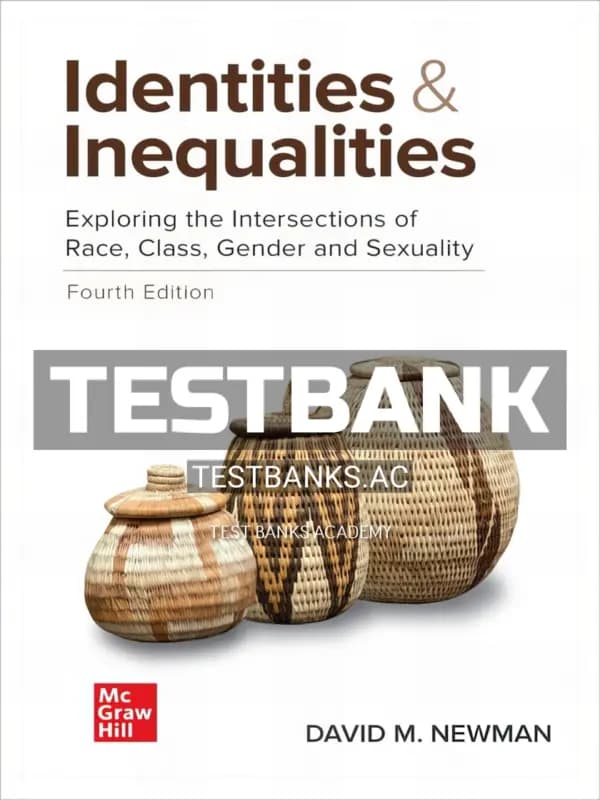 Cover for Test Bank for Identities and Inequalities 4th Edition by Newman