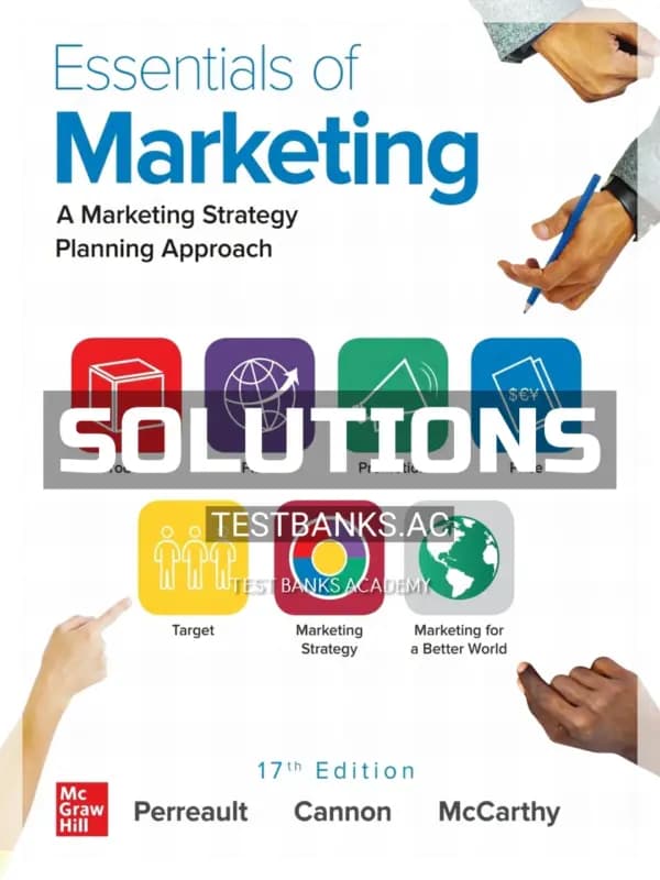 Cover for Solutions Manual for Essentials of Marketing 17th Edition by Perreault