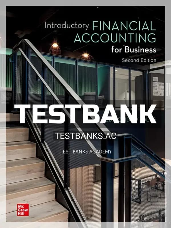 Cover for Test Bank for Introductory Financial Accounting for Business 2nd Edition by Edmonds