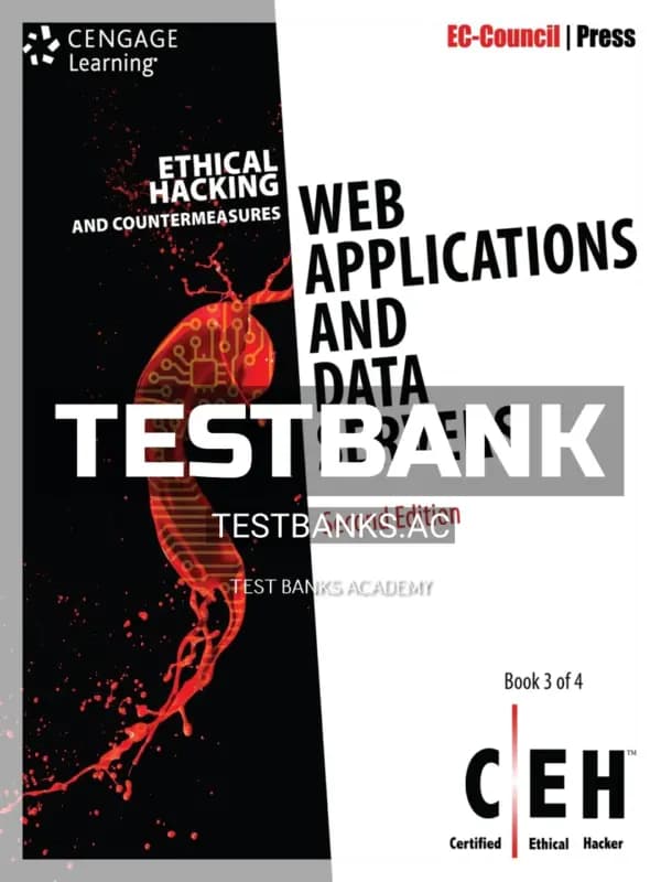 Cover for Test Bank for Ethical Hacking and Countermeasures Web Applications and Data Servers 2nd Edition by EC-Council