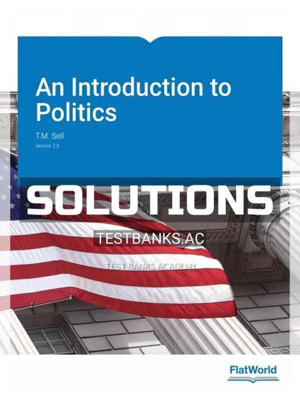 Cover for Solutions Manual for Introduction to Politics Version 2 0 2nd Edition by Sell