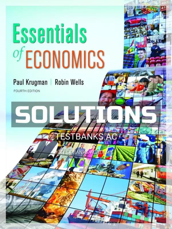 Cover for Solutions Manual for Essentials of Economics 4th Edition by Krugman