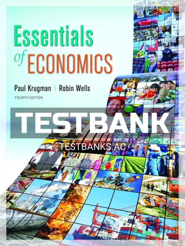 Cover for Test Bank for Essentials of Economics 4th Edition by Krugman