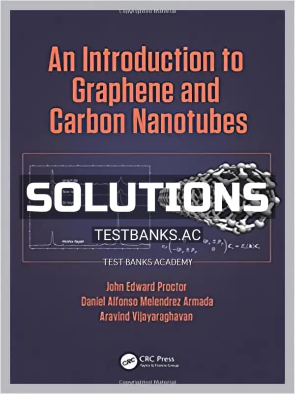 Cover for Solutions Manual for Introduction to Graphene and Carbon Nanotubes 1st Edition by Proctor