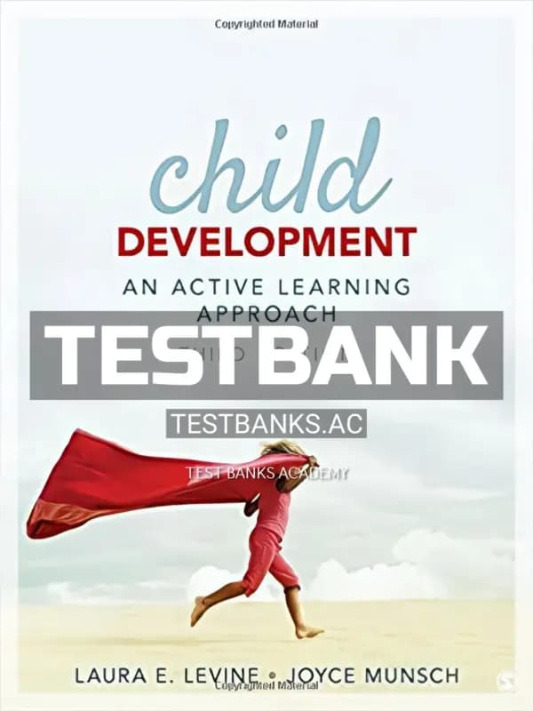 Cover for Test Bank for Child Development An Active Learning Approach 3rd Edition by Levine