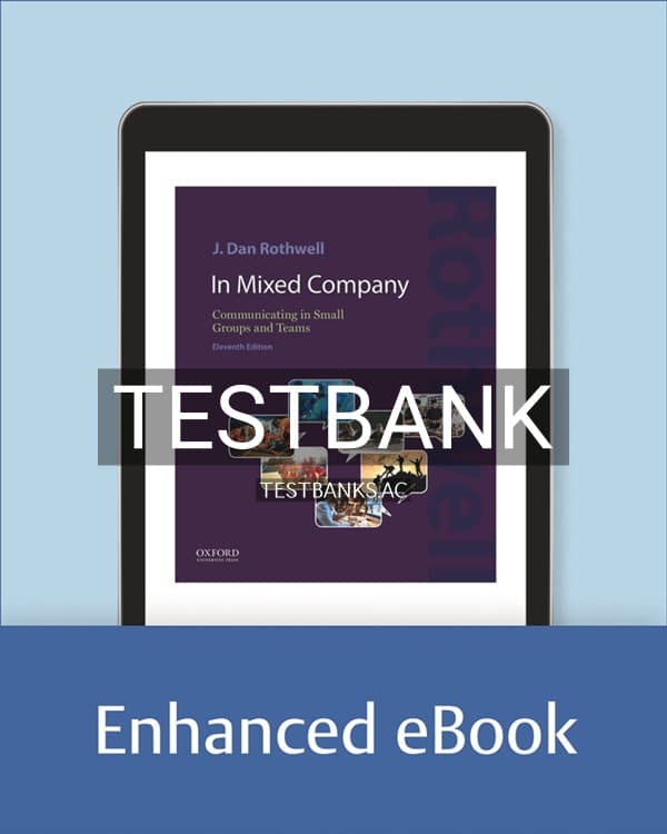 Test Bank for In Mixed Company 11th US Edition by Rothwell cover