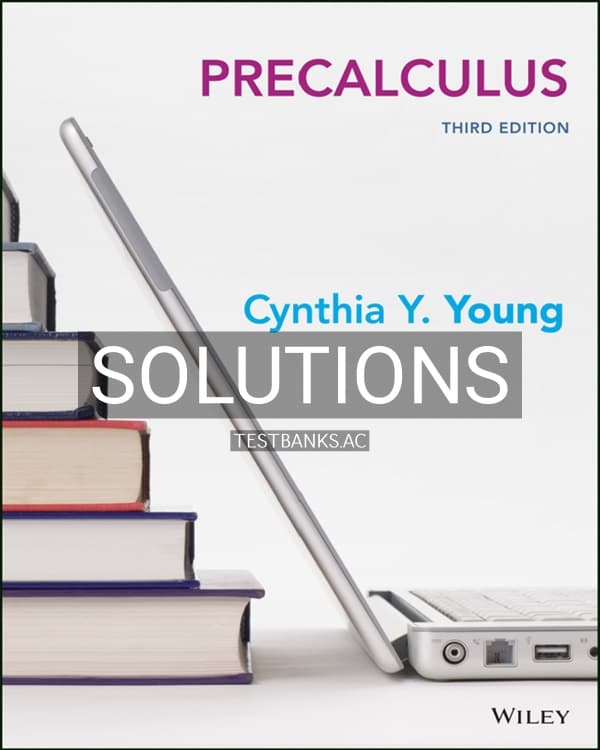 Cover for Solutions Manual for Precalculus 3rd US Edition by Young