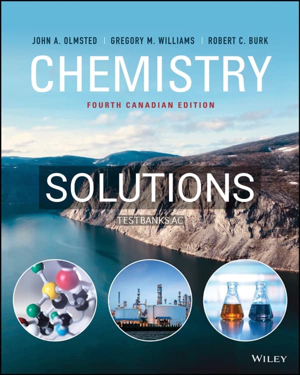 Cover for Solutions Manual for Chemistry 4th CA Edition by Olmsted