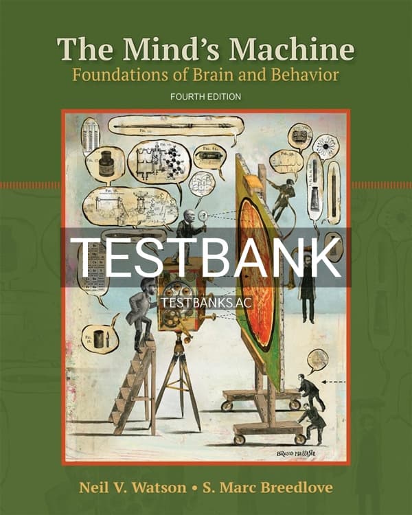 Cover for Test Bank for The Minds Machine 4th US Edition by Watson