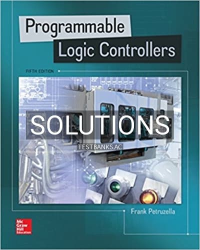 Solutions for Programmable Logic Controllers 5th Edition by Petruzella cover