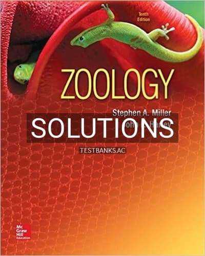 Cover for Solutions for Zoology 10th Edition by Miller