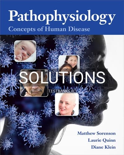Solutions for Pathophysiology Concepts of Human Disease 1st Edition by Sorenson cover
