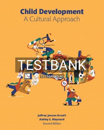Test Bank for Child Development A Cultural Approach 2nd Edition by Arnett cover