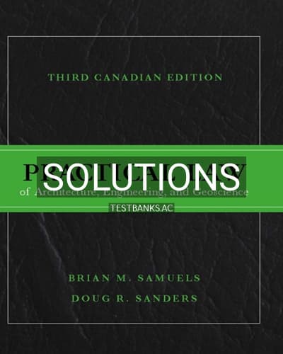 Solutions for Practical Law of Architecture Engineering and Geoscience 3rd Edition by Samuels cover