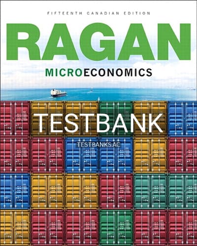Test Bank for Microeconomics 15th Edition by Ragan cover