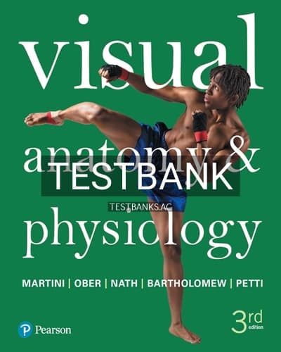 Test Bank for Visual Anatomy and Physiology 3rd Edition by Martini cover