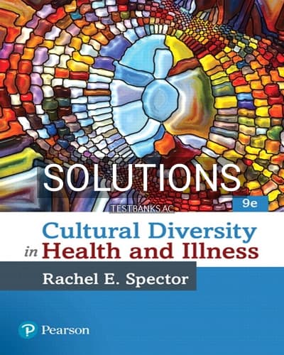 Solutions for Cultural Diversity in Health and Illness 9th Edition by Spector cover