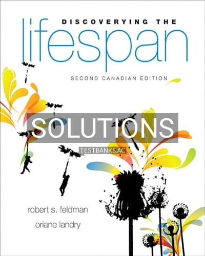 Solutions for Discovering the Lifespan 2nd Edition by Feldman cover