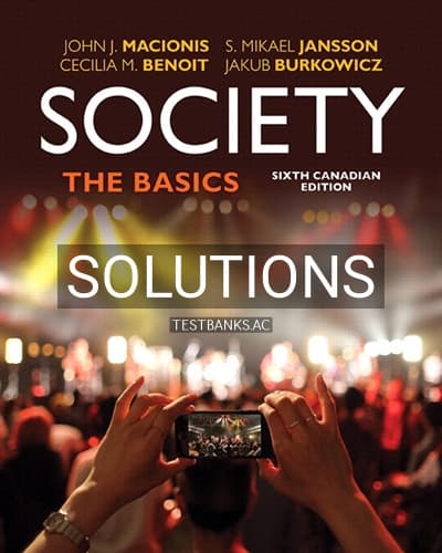 Solutions for Society The Basics 6th Edition by Macionis cover
