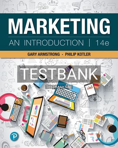 Test Bank for Marketing An Introduction 14th Edition by Armstrong cover