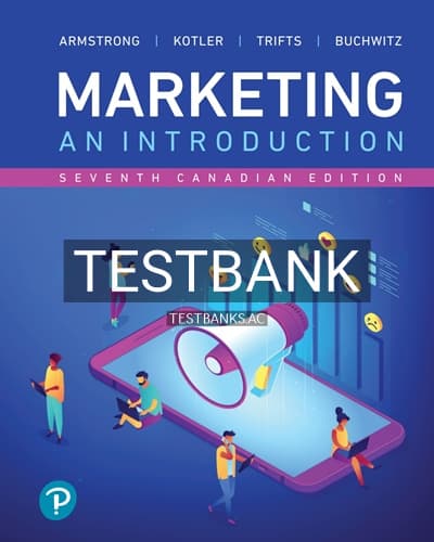 Test Bank for Marketing An Introduction 7th Edition by Armstrong cover