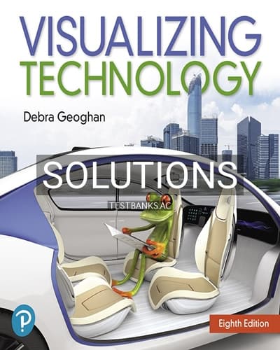 Cover for Solutions for Visualizing Technology 8th Edition by Geoghan