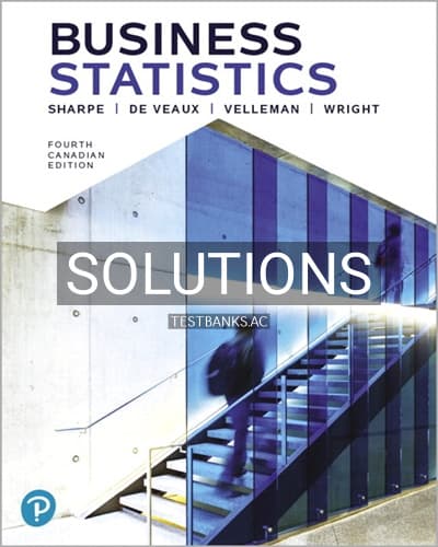 Solutions for Business Statistics 4th Edition by Sharpe cover