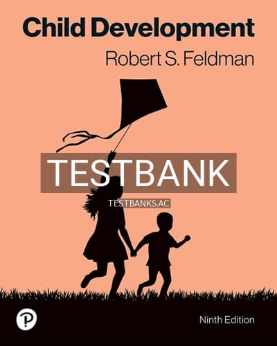 Test Bank for Child Development 9th Edition by Feldman cover