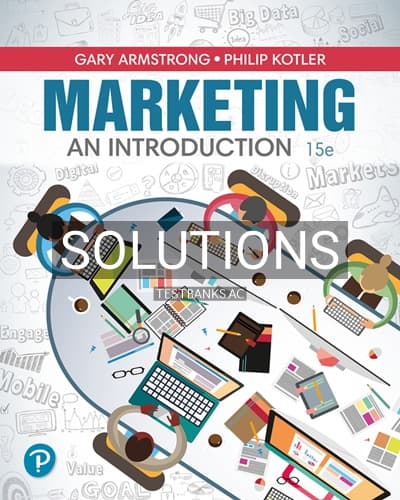 Solutions for Marketing An Introduction 15th Edition by Armstrong cover