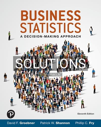 Solutions for Business Statistics 11th Edition by Groebner cover