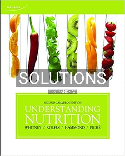 Cover for Solutions for Understanding Nutrition 2nd Edition by Whitney
