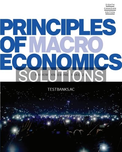 Solutions for Principles of Macroeconomics 8th Edition by Mankiw cover