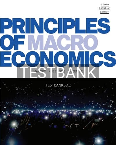 Test Bank for Principles of Macroeconomics 8th Edition by Mankiw cover