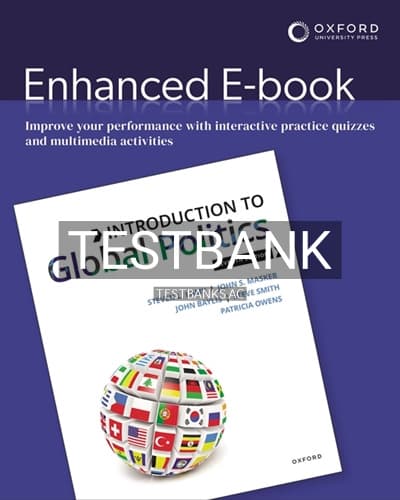 Test Bank for Introduction to Global Politics 7th Edition by Lamy cover