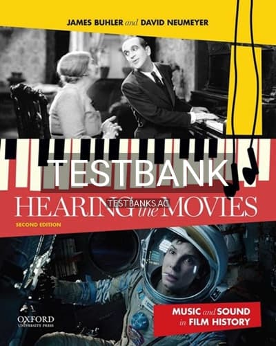 Test Bank for Hearing the Movies 2nd Edition by Buhler cover