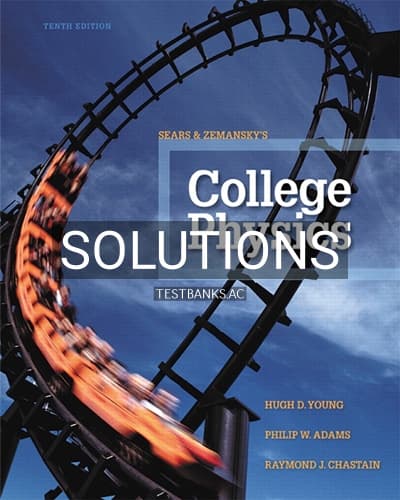 Solutions for College Physics 10th Edition by Young cover
