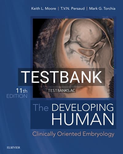 Test Bank for The Developing Human 11th Edition by Moore cover