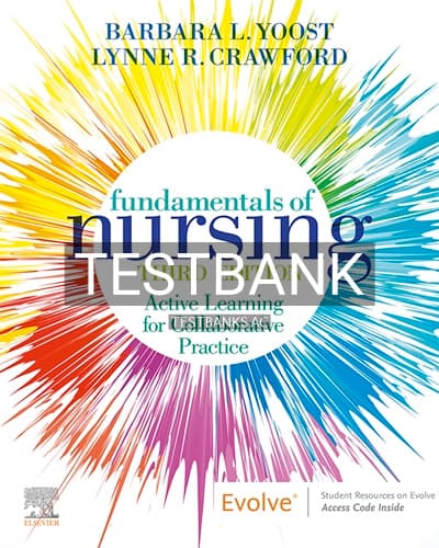 Test Bank for Fundamentals of Nursing 3rd Edition by Yoost cover