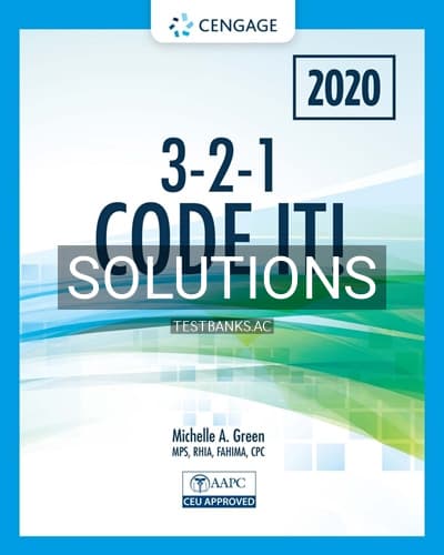 Cover for Solutions for 3-2-1 Code It 2020 8th Edition by Green